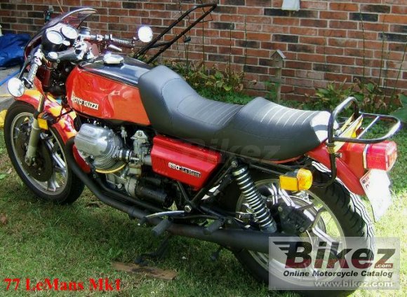 1977 moto guzzi 850 le mans photo